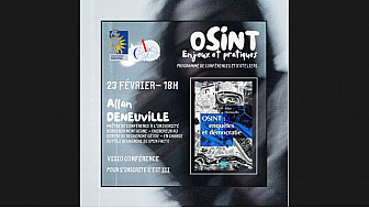 OSINT Enjeux & pratiques - 'Enquêtes et démocraties' [Association Régionale Dauphiné Savoie des Auditeurs IHEDN & CyberAix]